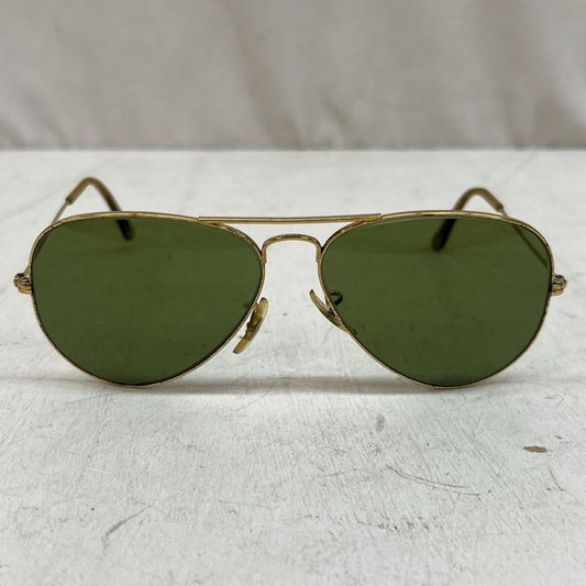 レイバン Ray-Ban めがね・サングラス サングラス B&L ボシュロム 80s ヴィンテージ USA製 サングラス - 緑 / グリーン / green X 金 / ゴールド / gold color メンズ USED 古着 中古 50135310