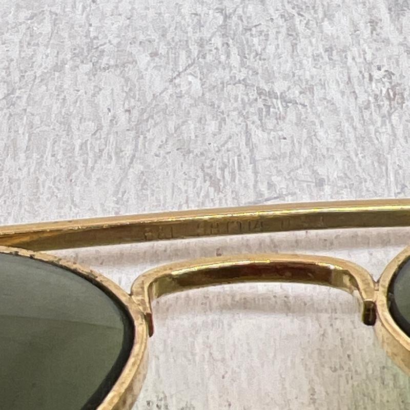 レイバン Ray-Ban めがね・サングラス サングラス B&L ボシュロム 80s ヴィンテージ USA製 サングラス - 緑 / グリーン / green X 金 / ゴールド / gold color メンズ USED 古着 中古 50135310
