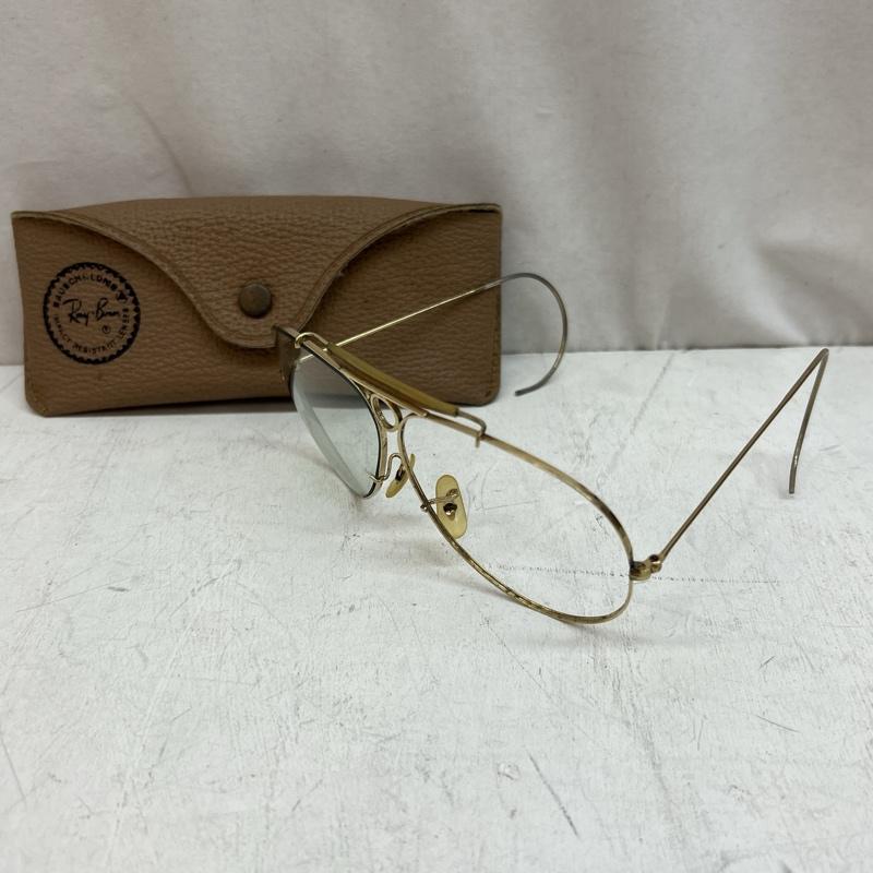 レイバン Ray-Ban めがね・サングラス サングラス B&L ボシュロム 70s ヴィンテージ USA製 サングラス シューター - 金 / ゴールド / gold color メンズ USED 古着 中古 50135312