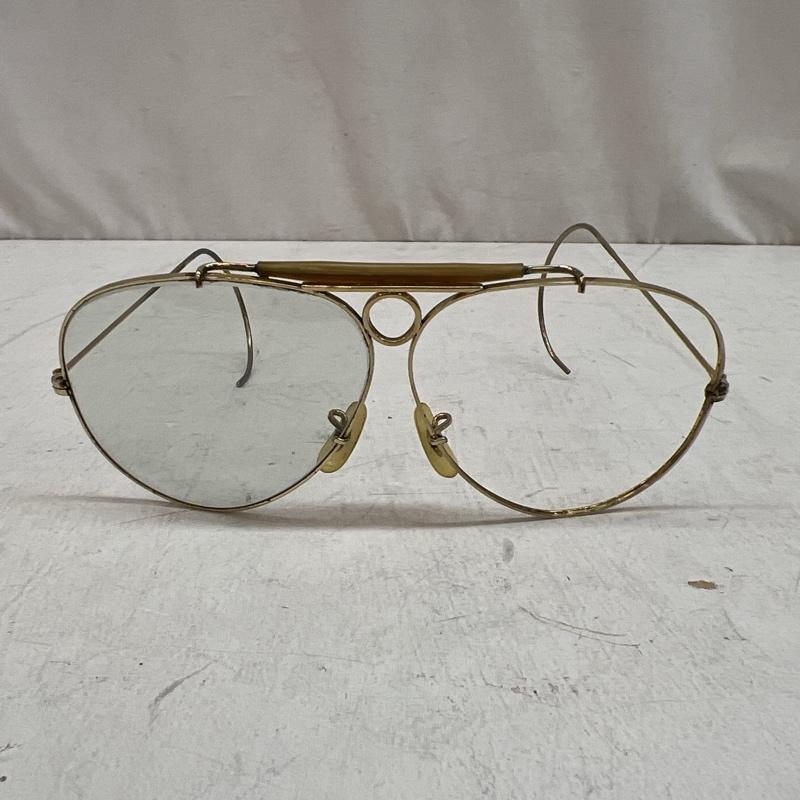 レイバン Ray-Ban めがね・サングラス サングラス B&L ボシュロム 70s ヴィンテージ USA製 サングラス シューター - 金 / ゴールド / gold color メンズ USED 古着 中古 50135312