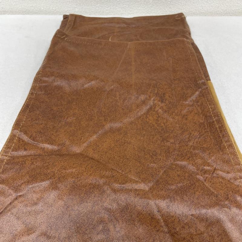 古着 USED パンツ ワークパンツ、ペインターパンツ SAFTBAK ハンティング パンツ 80s 90s ダック地 レザー ダブルニー ワークパンツ ロゴ、文字 ベージュ / ベージュ / beige X 茶 / ブラウン / brown メンズ USED 古着 中古 50135358