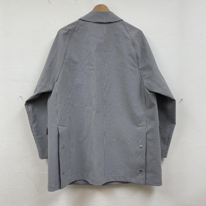 マッキントッシュ フィロソフィー MACKINTOSH PHILOSOPHY コート コート一般 ステンカラー コート 3層 ポリエステルブロード TIVERTON ギンガムチェック H1C57-165-05 38 チェック 白 / ホワイト / white X 黒 / ブラック / black メンズ USED 古着 中古 50135397