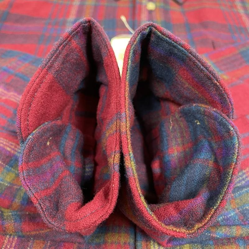 ペンドルトン PENDLETON シャツ、ブラウス 長袖 70 80s USA製 チェック ウール 長袖 シャツ タグ付き L チェック マルチカラー / マルチカラー / multicolor メンズ USED 古着 中古 50135419