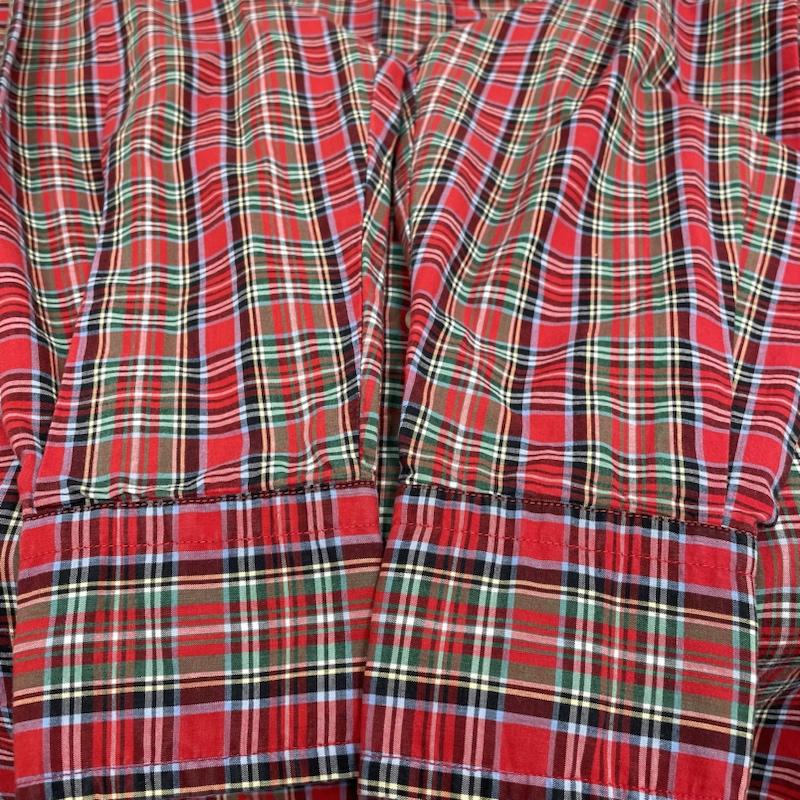 ブルックス ブラザーズ BROOKS BROTHERS シャツ、ブラウス 長袖 80s 長袖 シャツ Est.1818 ブラウス Shirt ロングスリーブ チェック USA製 サイズ16 6ボタン - チェック マルチカラー / マルチカラー / multicolor メンズ USED 古着 中古 50135439