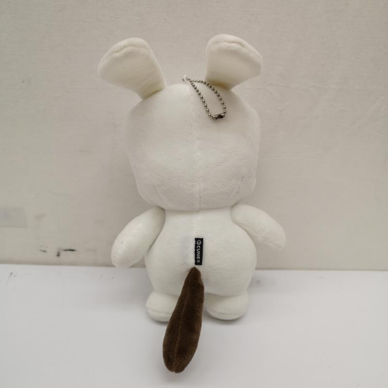 キューン CUNE キーホルダー キーホルダー うさちゃんのぬいぐるみ 28cm ブラウン うさぎ キーホルダー - 白 / ホワイト / white X 茶 / ブラウン / brown レディース USED 古着 中古 50135454
