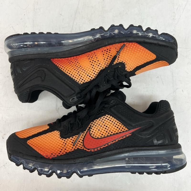ナイキ NIKE スニーカー スニーカー AIR MAX 2013  SUNSET  HF4887-873 エアマックス 26.0cm 黒 / ブラック / black X 橙 / オレンジ / orange メンズ USED 古着 中古 50135488