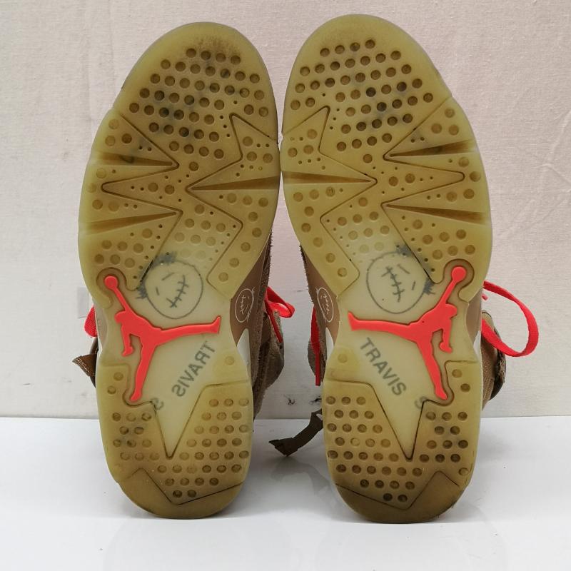 ナイキ NIKE スニーカー スニーカー TRAVIS SCOTT 26cm トラヴィススコット AIR JORDAN 6 RETRO SP エアジョーダン6 DH0690-200 26.0cm 茶 / ブラウン / brown メンズ USED 古着 中古 50135492