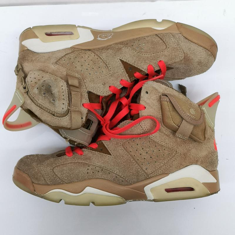 ナイキ NIKE スニーカー スニーカー TRAVIS SCOTT 26cm トラヴィススコット AIR JORDAN 6 RETRO SP エアジョーダン6 DH0690-200 26.0cm 茶 / ブラウン / brown メンズ USED 古着 中古 50135492