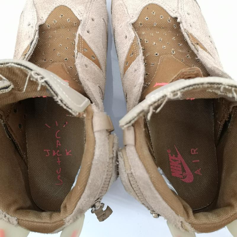 ナイキ NIKE スニーカー スニーカー TRAVIS SCOTT 26cm トラヴィススコット AIR JORDAN 6 RETRO SP エアジョーダン6 DH0690-200 26.0cm 茶 / ブラウン / brown メンズ USED 古着 中古 50135492