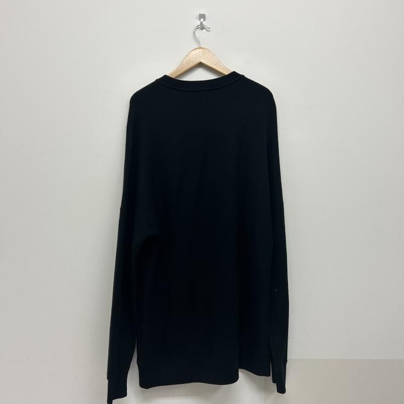 ディーゼル DIESEL トレーナー 長袖 DISEL スウェット A02704 S-KRIB XL 無地 黒 / ブラック / black メンズ USED 古着 中古 50135494