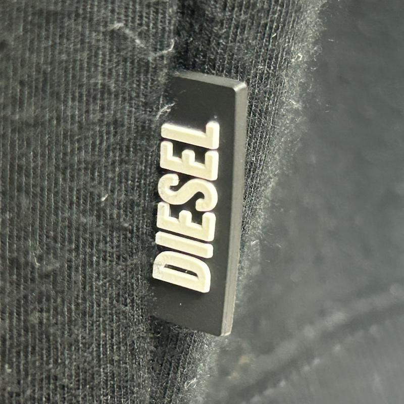 ディーゼル DIESEL トレーナー 長袖 DISEL スウェット A02704 S-KRIB XL 無地 黒 / ブラック / black メンズ USED 古着 中古 50135494