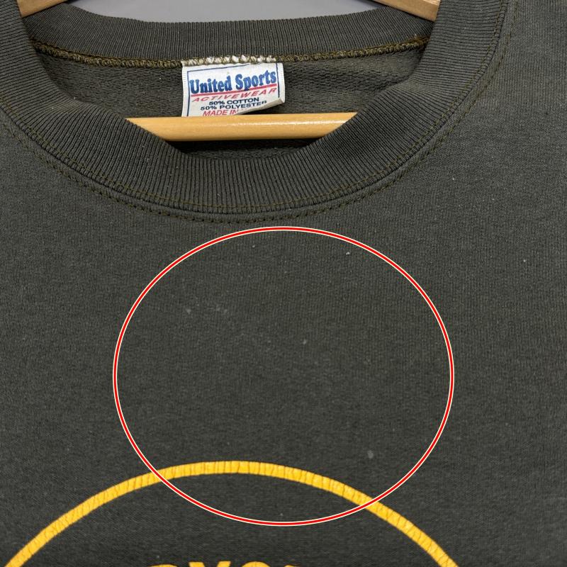 ユナイテッドスポーツ UNITED SPORTS トレーナー 長袖 USA製 Perrysburg Jr Jackets バスケット チーム ロゴ プリント クルーネック スウェット 長袖 トレーナー L メンズ USED 古着 中古 50135589