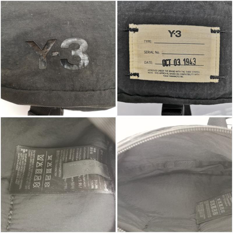 ワイスリー Y-3 ショルダーバッグ ショルダーバッグ MULTI POCKET BAG マルチポケット バッグ ショルダー バッグ - 黒 / ブラック / black メンズ USED 古着 中古 50135620