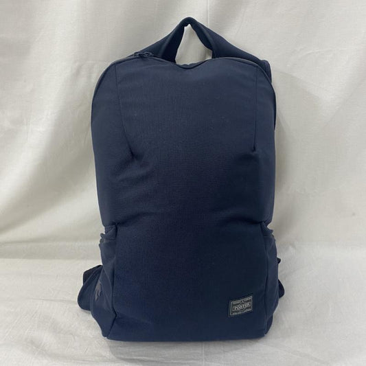 ポーター PORTER リュックサック、デイパック リュックサック、デイバッグ 18AW DESCENTE ALLTERRAIN x PORTER BACKPACK navy ロゴ、文字 紺 / ネイビー / navy メンズ USED 古着 中古 50135682