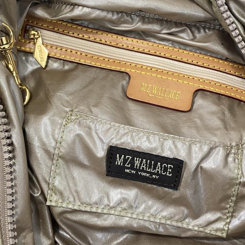 エムジーウォレス MZ WALLACE トートバッグ トートバッグ PUFF BAG Metro Tote シャンパンベージュ - ロゴ、文字 ベージュ / ベージュ / beige レディース USED 古着 中古 50135687