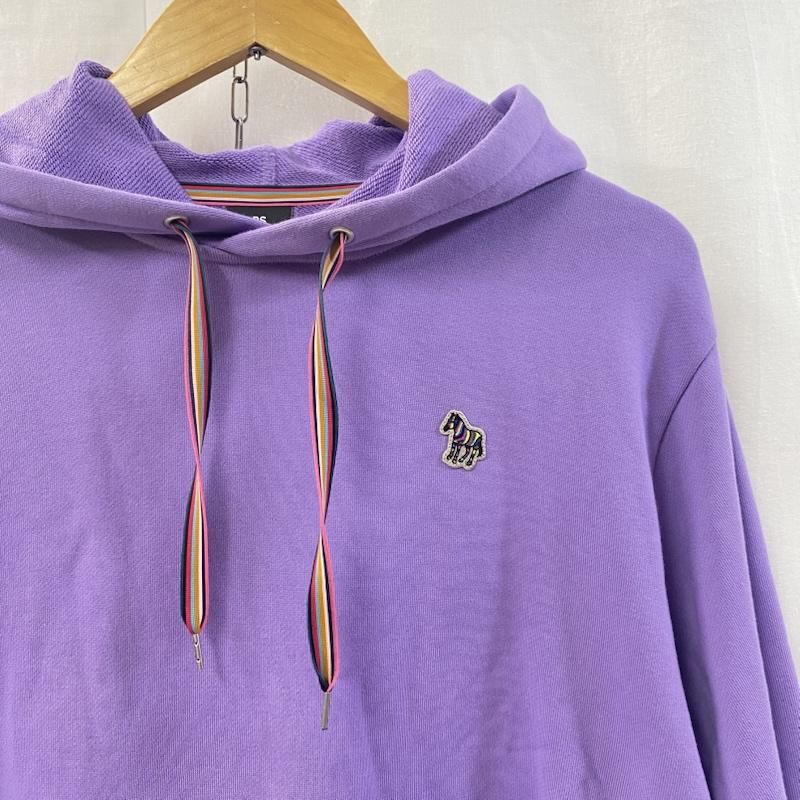 ポールスミス Paul Smith パーカー 長袖 Women s Zebra Logo Cotton Hoodie ラベンダー M M プリント 紫 / パープル / purple メンズ USED 古着 中古 50135691