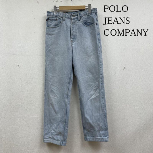 ポロジーンズカンパニー POLO JEANS COMPANY パンツ デニム、ジーンズ デニムパンツ ラルフローレン インディゴ ボタンフライ ジーパン コットン メキシコ製 31インチ ロゴ、文字 インディゴ / インディゴ / Indigo レディース USED 古着 中古 50135725