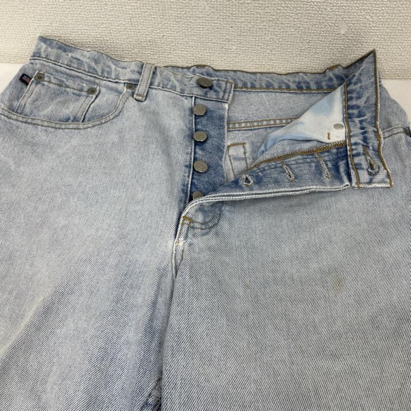 ポロジーンズカンパニー POLO JEANS COMPANY パンツ デニム、ジーンズ デニムパンツ ラルフローレン インディゴ ボタンフライ ジーパン コットン メキシコ製 31インチ ロゴ、文字 インディゴ / インディゴ / Indigo レディース USED 古着 中古 50135725