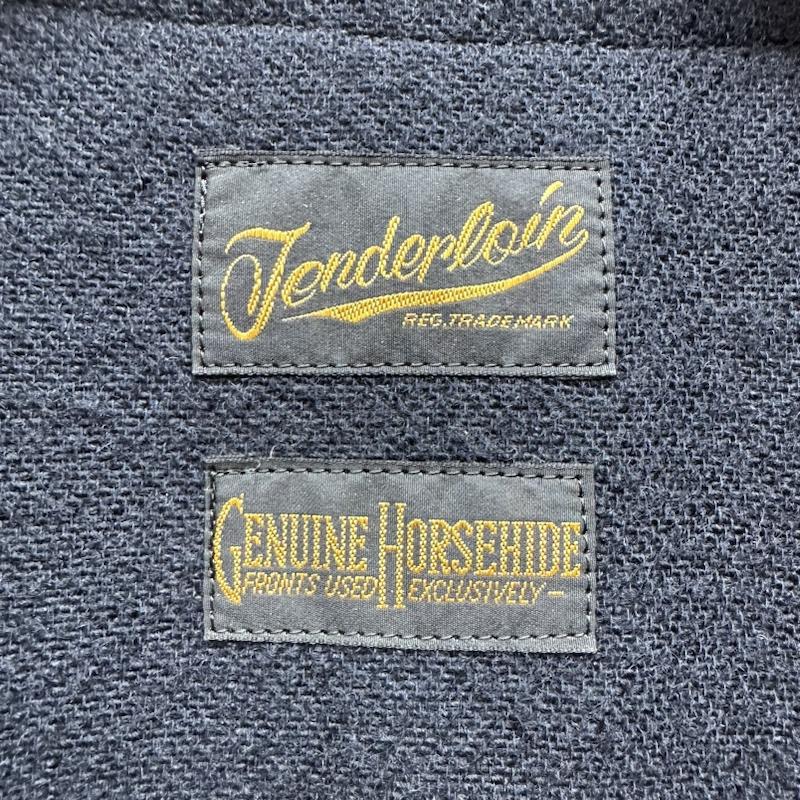 テンダーロイン TENDERLOIN ジャケット、上着 レザージャケット 12AW T-HIDEホースハイド レザー ジャケット 馬革 M 茶 / ブラウン / brown メンズ USED 古着 中古 50135739