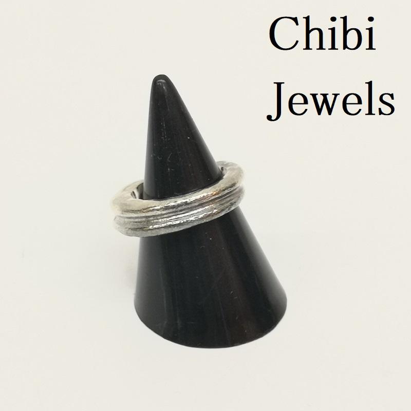チビジュエルズ Chibi Jewels アクセサリー 指輪 シルバー リング SV 925 9号 レディース USED 古着 中古 50135776