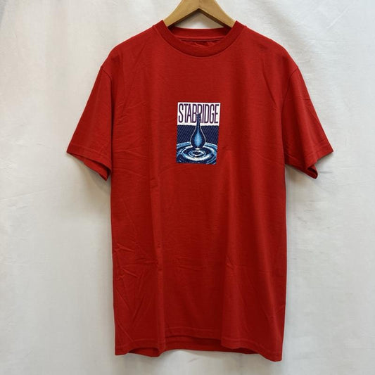 古着 USED Tシャツ 半袖 STABRIDGE the Apartment スタブリッジ ザ アパートメント ロゴ Tシャツ M 赤 / レッド / red メンズ USED 古着 中古 50135792