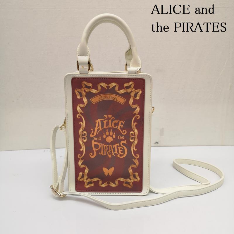 アリスアンドザパイレーツ ALICEANDTHEPIRATES ポシェット ポシェット クリス の タロットカード型 Bag ポシェット バッグ 2way 白 / ホワイト / white レディース USED 古着 中古 50135804