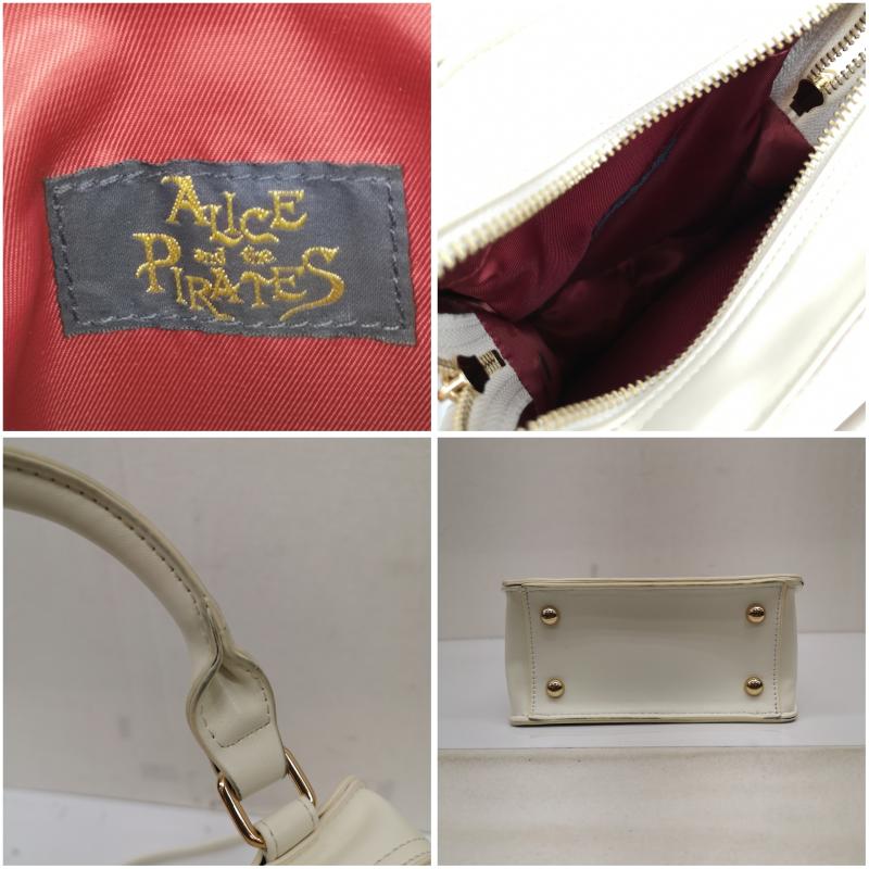 アリスアンドザパイレーツ ALICEANDTHEPIRATES ポシェット ポシェット クリス の タロットカード型 Bag ポシェット バッグ 2way 白 / ホワイト / white レディース USED 古着 中古 50135804