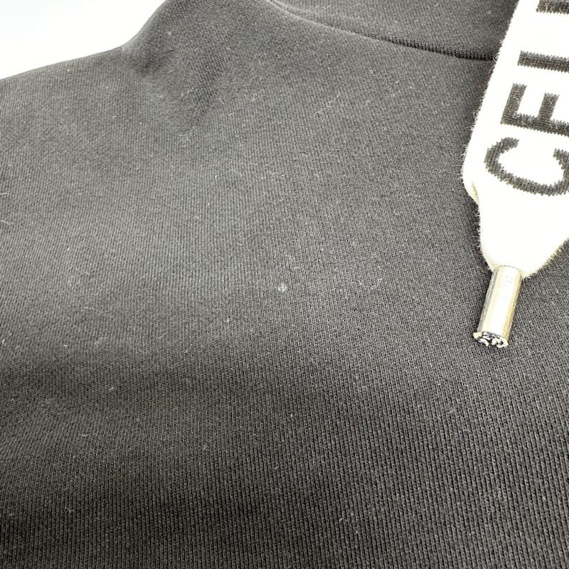 セリーヌ CELINE パーカー 長袖 XL ルーズ フーディー スウェット パーカー 2Y468670Q XL 黒 / ブラック / black メンズ USED 古着 中古 50135822