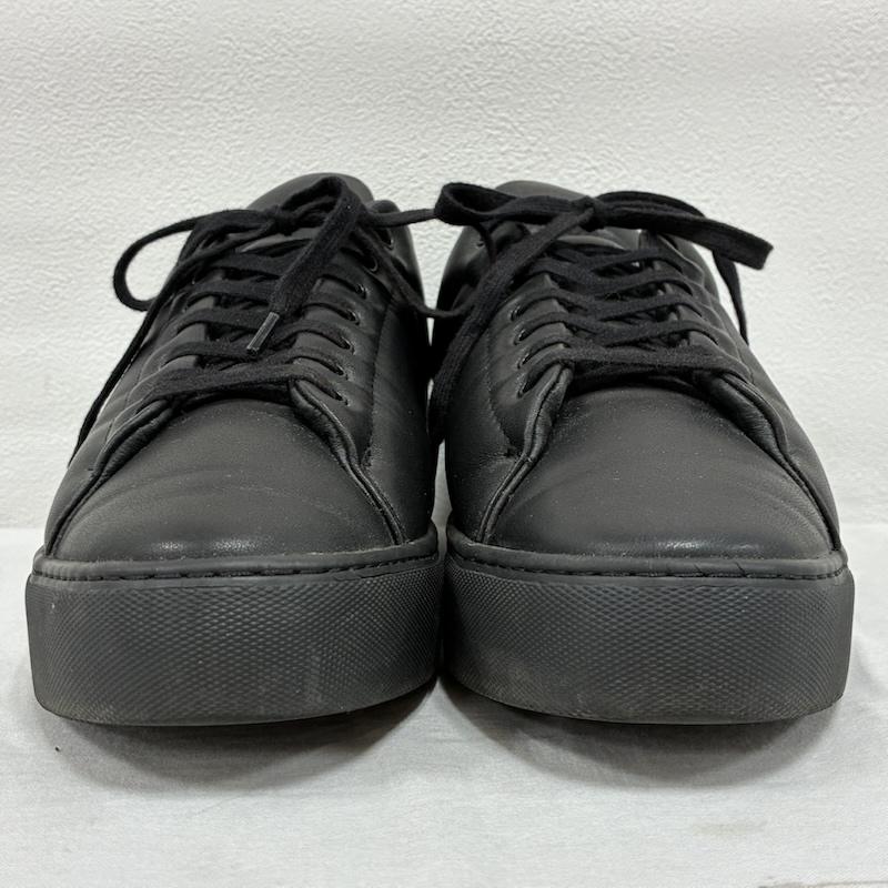 ラッドミュージシャン LAD MUSICIAN スニーカー スニーカー 21AW PADDING SNEAKER 中綿 ラバーソール カウ レザー スニーカー 2221-909 42 26.0cm 黒 / ブラック / black メンズ USED 古着 中古 50135833