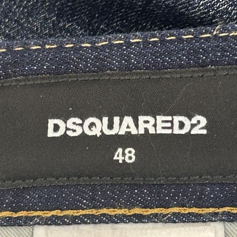 ディースクエアード DSQUARED2 パンツ デニム、ジーンズ DSQUARED2 ディースクエアード S74LB0821 SEXY TWIST JEAN セクシー ツイスト ジーンズ 48 ワンポイント インディゴ / インディゴ / Indigo メンズ USED 古着 中古 50135839