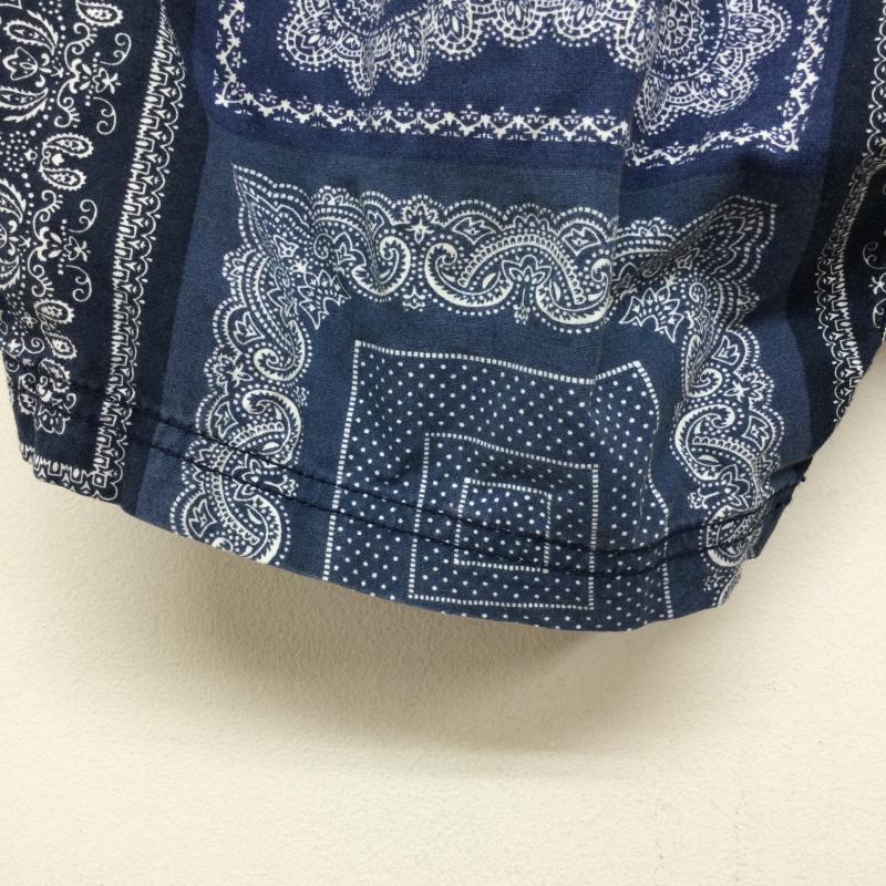 グラミチ GRAMICCI パンツ ショートパンツ Gramicci WEATHER NN-SHORTS グラミチ　ウェザー　ニューナロー　ショートパンツ GMP-21S019 S 総柄 紺 / ネイビー / navy X 水色 / ライトブルー / メンズ USED 古着 中古 50135854