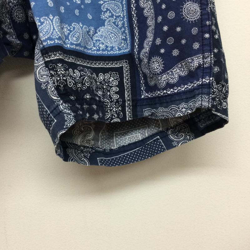 グラミチ GRAMICCI パンツ ショートパンツ Gramicci WEATHER NN-SHORTS グラミチ　ウェザー　ニューナロー　ショートパンツ GMP-21S019 S 総柄 紺 / ネイビー / navy X 水色 / ライトブルー / メンズ USED 古着 中古 50135854