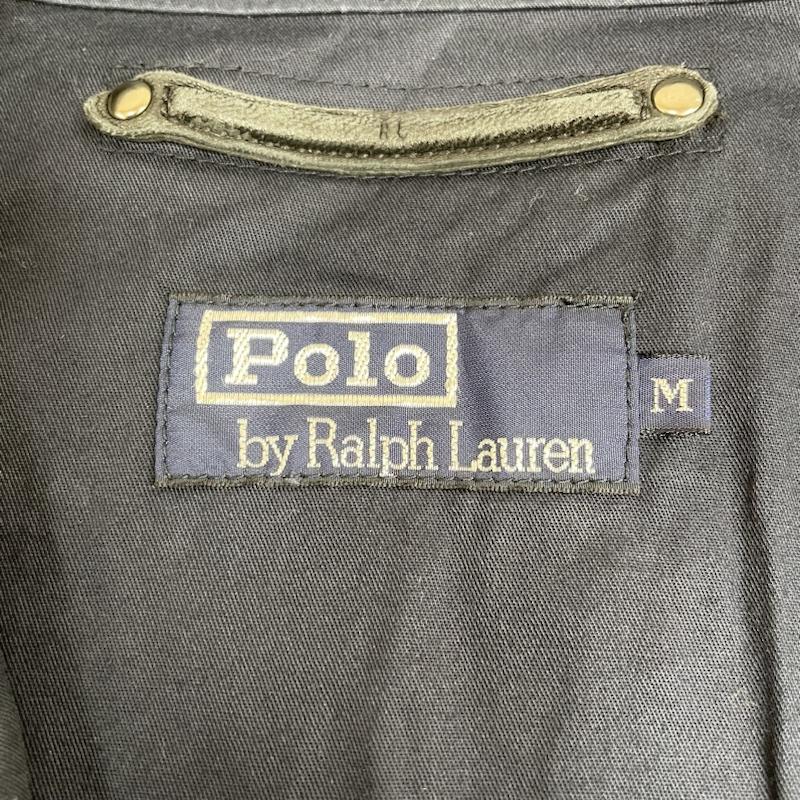 ポロバイラルフローレン Polo by RALPH LAUREN ジャケット、上着 ジャンパー、ブルゾン ジえャケット スウィングトップ ジップアップ ポニーロゴ 刺繍 ワンポイント M ロゴ、文字 X 刺繍 紺 / ネイビー / navy メンズ USED 古着 中古 50135888