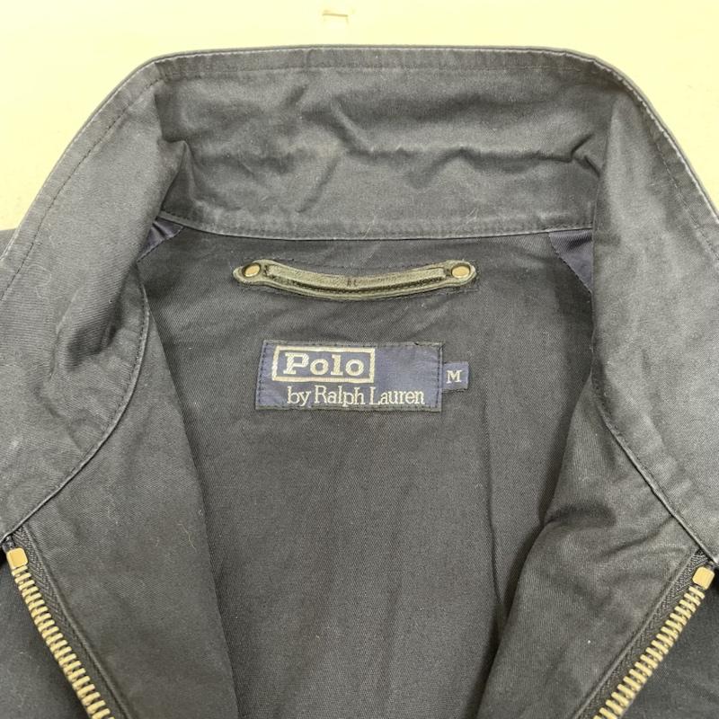 ポロバイラルフローレン Polo by RALPH LAUREN ジャケット、上着 ジャンパー、ブルゾン ジえャケット スウィングトップ ジップアップ ポニーロゴ 刺繍 ワンポイント M ロゴ、文字 X 刺繍 紺 / ネイビー / navy メンズ USED 古着 中古 50135888