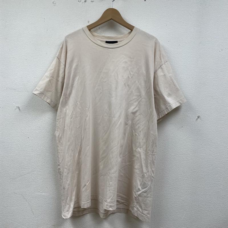 フィアーオブゴッド Fear of God Tシャツ 半袖 20SS T-shirt 7 バック ベロア プリント 半袖 Tシャツ アイボリー FG50-069 XL ロゴ、文字 X プリント アイボリー / アイボリー / メンズ USED 古着 中古 50135896