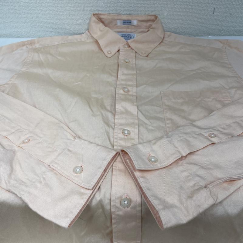 ダブルタップス WTAPS シャツ、ブラウス 長袖 14ss 長袖 ボタンダウン シャツ 141SPDT-SHM02 薄オレンジ系 L 橙 / オレンジ / orange メンズ USED 古着 中古 50135940