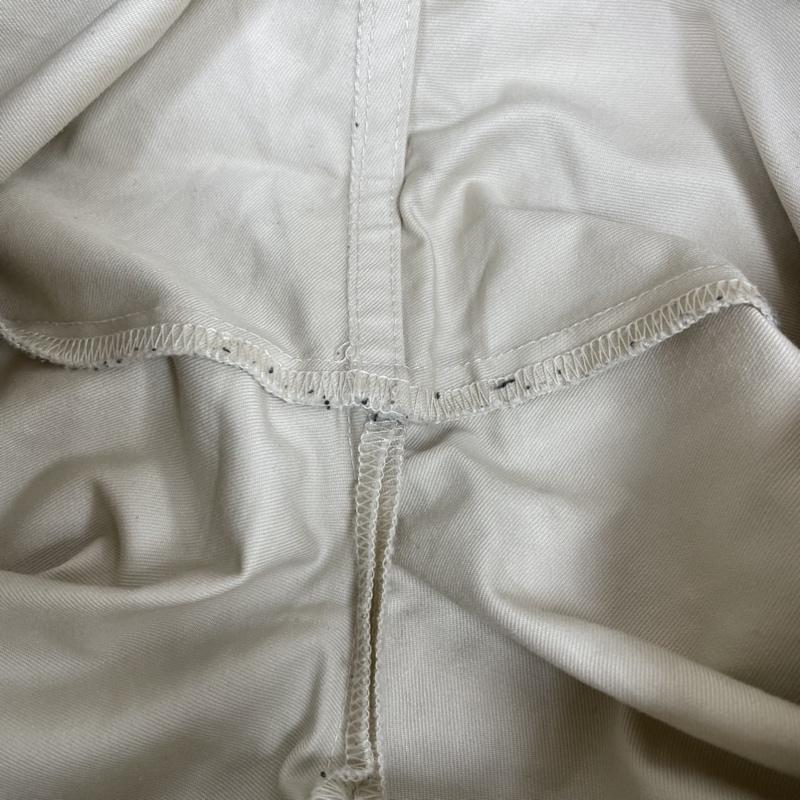古着 USED パンツ チノパン Toironier トワロニエ Tuck CHINO Pants ワイド タック チノ パンツ ジップフライ 2030007 FREE 無地 オフホワイト / オフホワイト / メンズ USED 古着 中古 50135948