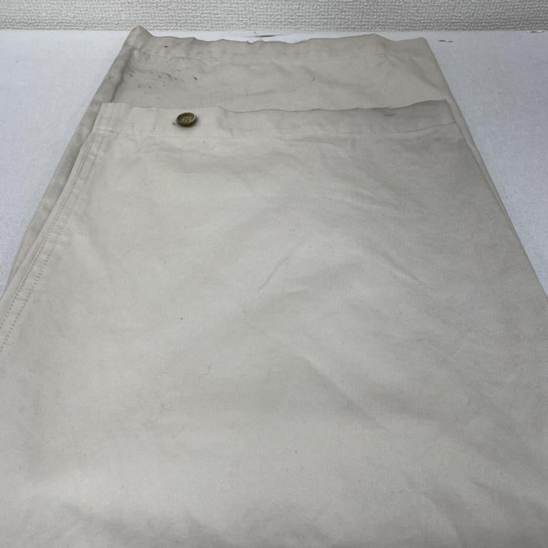 古着 USED パンツ チノパン Toironier トワロニエ Tuck CHINO Pants ワイド タック チノ パンツ ジップフライ 2030007 FREE 無地 オフホワイト / オフホワイト / メンズ USED 古着 中古 50135948