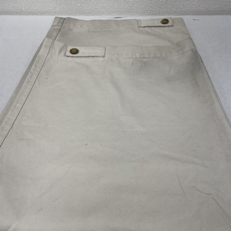古着 USED パンツ チノパン Toironier トワロニエ Tuck CHINO Pants ワイド タック チノ パンツ ジップフライ 2030007 FREE 無地 オフホワイト / オフホワイト / メンズ USED 古着 中古 50135948