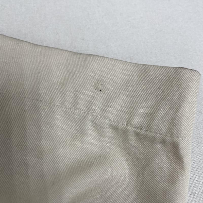 古着 USED パンツ チノパン Toironier トワロニエ Tuck CHINO Pants ワイド タック チノ パンツ ジップフライ 2030007 FREE 無地 オフホワイト / オフホワイト / メンズ USED 古着 中古 50135948
