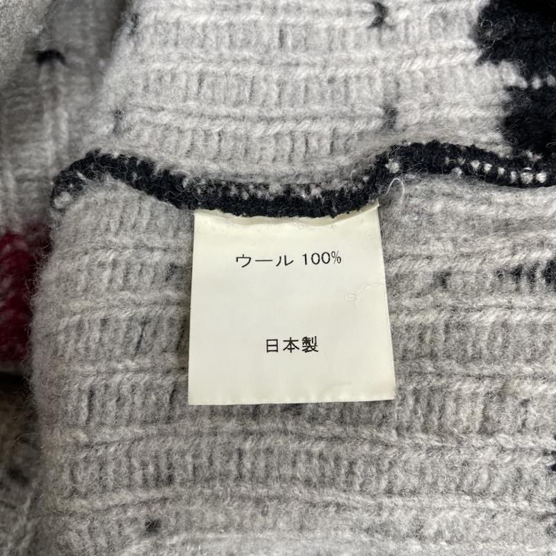 ラファイエット Lafayette ニット、セーター 長袖 ニット ウール クルーネック セーター 長袖 CITY SCAPE SWEATER 厚手 ノルディック柄 XL ノルディック柄 黒 / ブラック / black メンズ USED 古着 中古 50135955