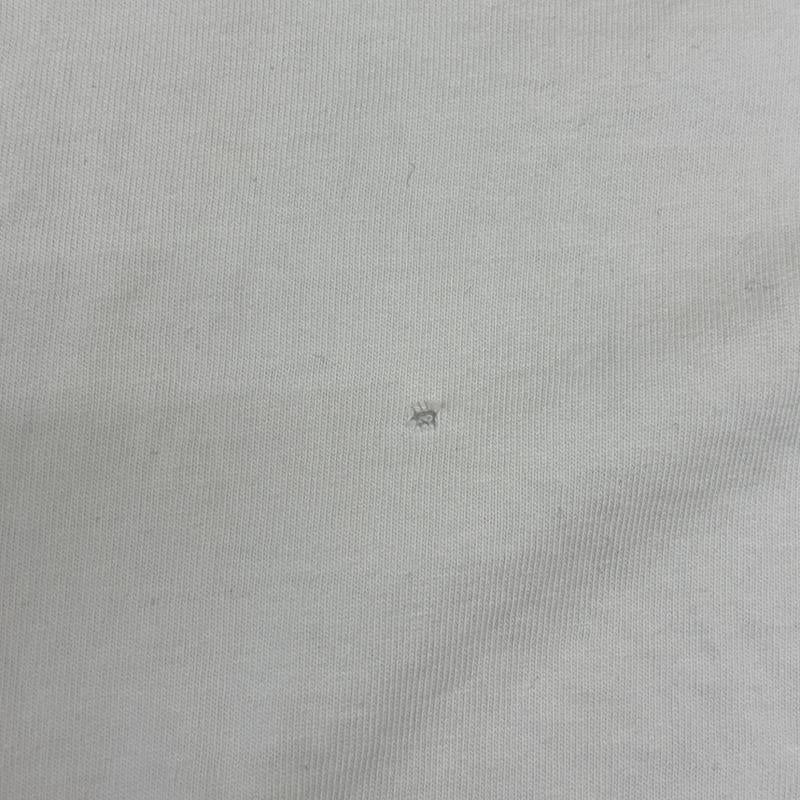 パラグラフ PARAGRAPH Tシャツ 半袖 SMILE LOGO スマイル アーチ ロゴ オーバーサイズ クルーネック 半袖 Tシャツ 白 ホワイト - 白 / ホワイト / white メンズ USED 古着 中古 50136003