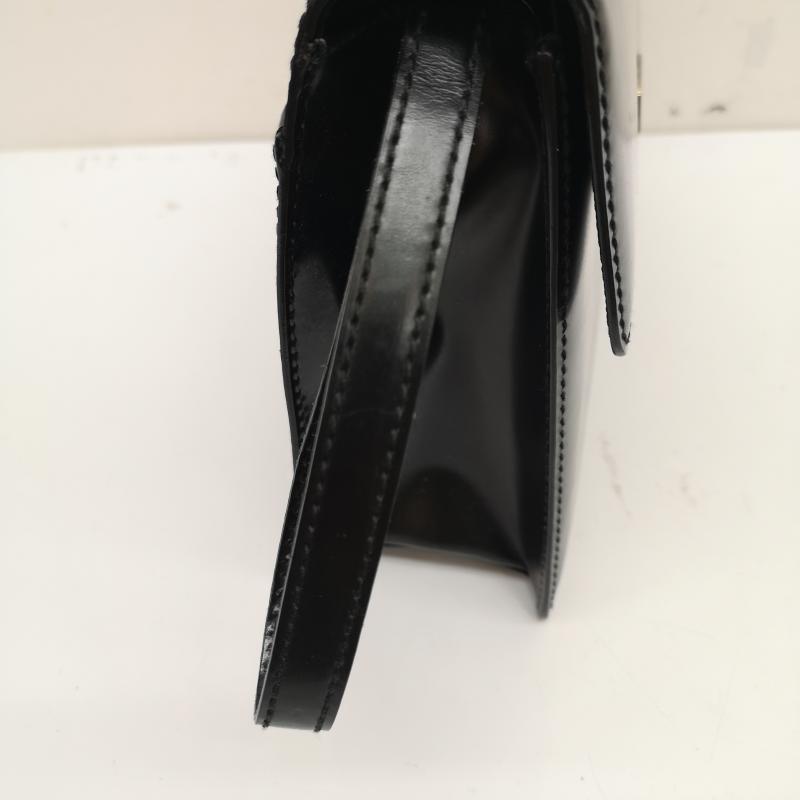 サルヴァトーレフェラガモ Salvatore Ferragamo セカンドバッグ セカンドバッグ EO-24 5043 レザー クラッチ バッグ 黒 / ブラック / black メンズ USED 古着 中古 50136069