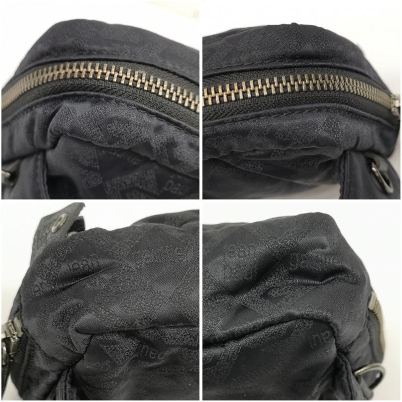 ジャンポールゴルチエ Jean Paul Gaultier ボディバッグ ボディバッグ 90s モノグラム ロゴ ボディ バッグ ショルダー - 黒 / ブラック / black メンズ USED 古着 中古 50136099