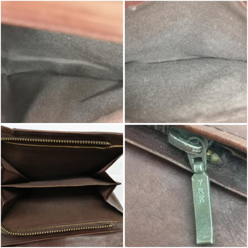 ジャンポールゴルチエ Jean Paul Gaultier 財布 二つ折り 90s Vサイバー 二つ折り 財布 ウォレット 玉虫色 - メンズ USED 古着 中古 50136114