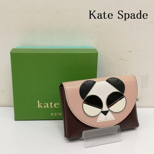 ケイトスペード Kate Spade カードケース カードケース アニマル パンダ レザー カードケース PWRU7186 - レディース USED 古着 中古 50136127