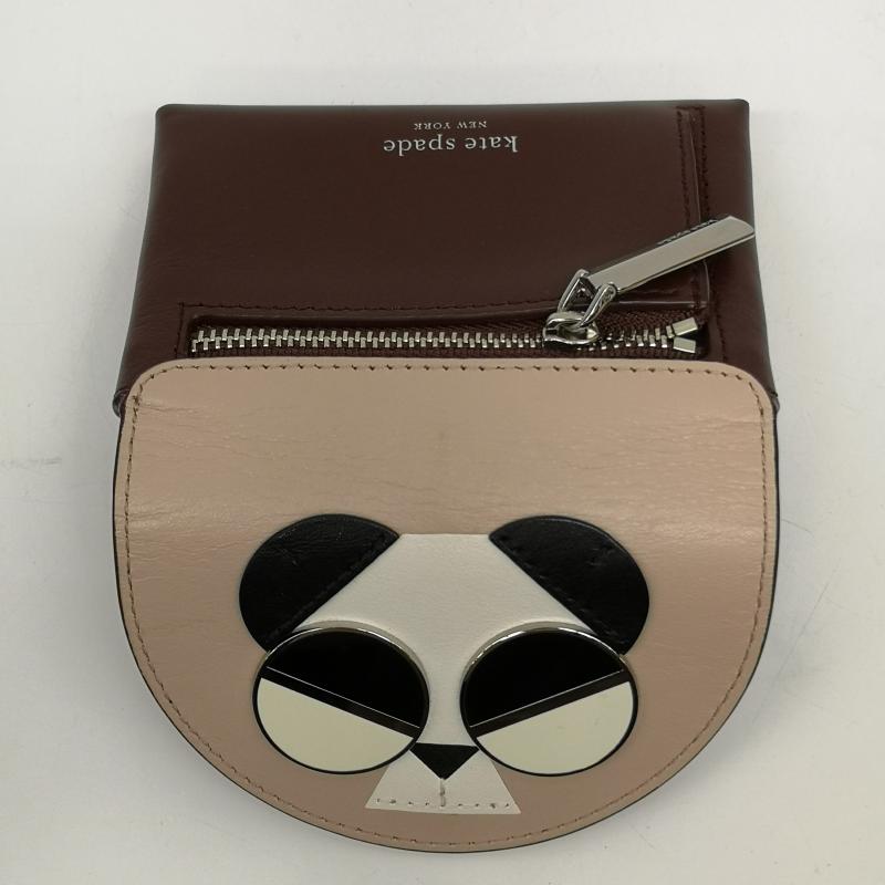 ケイトスペード Kate Spade カードケース カードケース アニマル パンダ レザー カードケース PWRU7186 - レディース USED 古着 中古 50136127