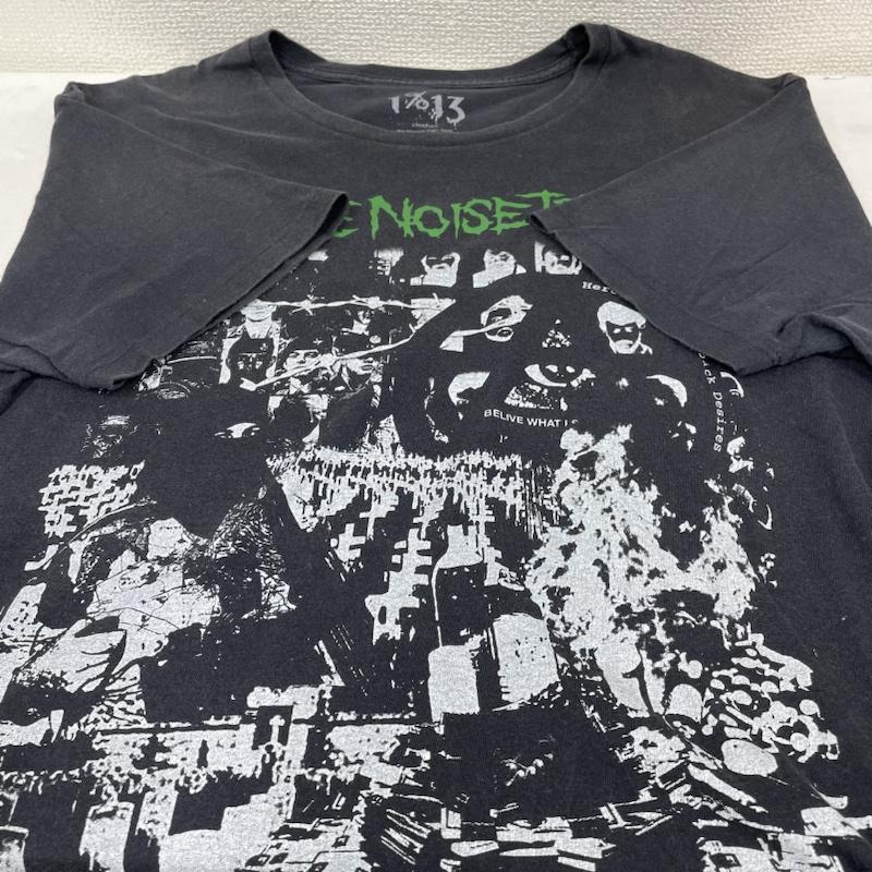 古着 USED Tシャツ 半袖 1%13 EXTREM NOISE TERROR SICK DESIRES 半袖 Tシャツ Shirt ロゴ プリント クルーネック シャツ カットソー ロゴ、文字 X プリント 黒 / ブラック / black メンズ USED 古着 中古 50136135