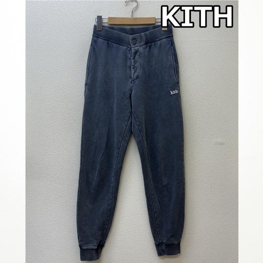 キス KITH ボトムス ボトムス 21-030-061-0006-3-0 ロゴ 刺繍 スウェット ジョガー パンツ XS メンズ USED 古着 中古 50136170