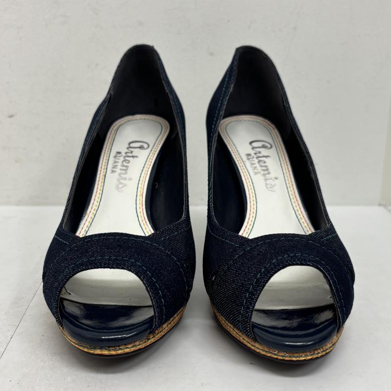 ダイアナ DIANA パンプス パンプス パンプス Artemis デニム レインボー MP38773 24.0cm レディース USED 古着 中古 50136186